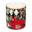 Parterre with Poinsettia Un Lidded Candle-635118992