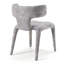 Chaise avec accoudoirs à oreilles Margart-143991896