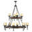 Liam 12 - Light Dimmable Chandelier