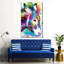 "Abstract Donkey", ensemble de 3 pièces sur toile par PaintboxJenny-763910997