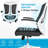 Norberta Home Ergonomic Office Chair With Lumbar Support, Swivel High Back Computer Chair, Breathable Mesh Desk Chair, PU Silent Wheels, Flip-Up Arms350LBS Capacity-129836072-129836079