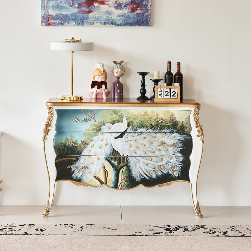Retro Painted Ssideboard