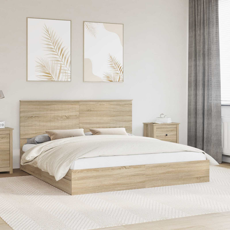 Bed, Sonoma Oak, Kingsize (5')