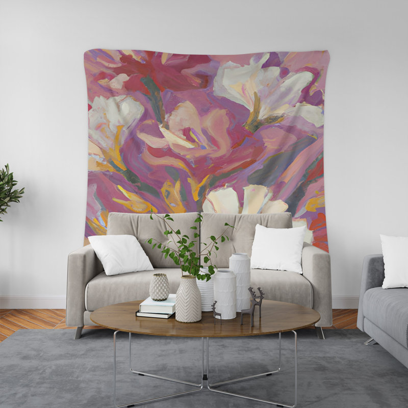 Tapisserie murale, H 80 po x l 68 po