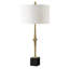 Lampe de table en laiton antique Lavell