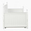Lit de jour en bois avec lit gigogne simple