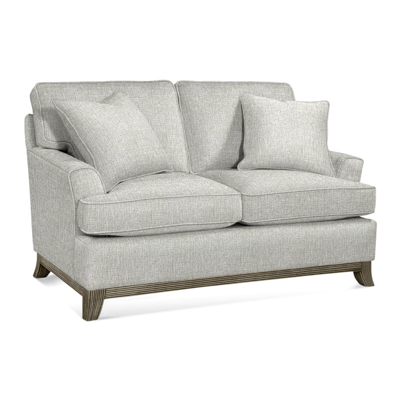 Oaks Way Loveseat, Stone Hearth Finish, Brown Geometric, 0456-33