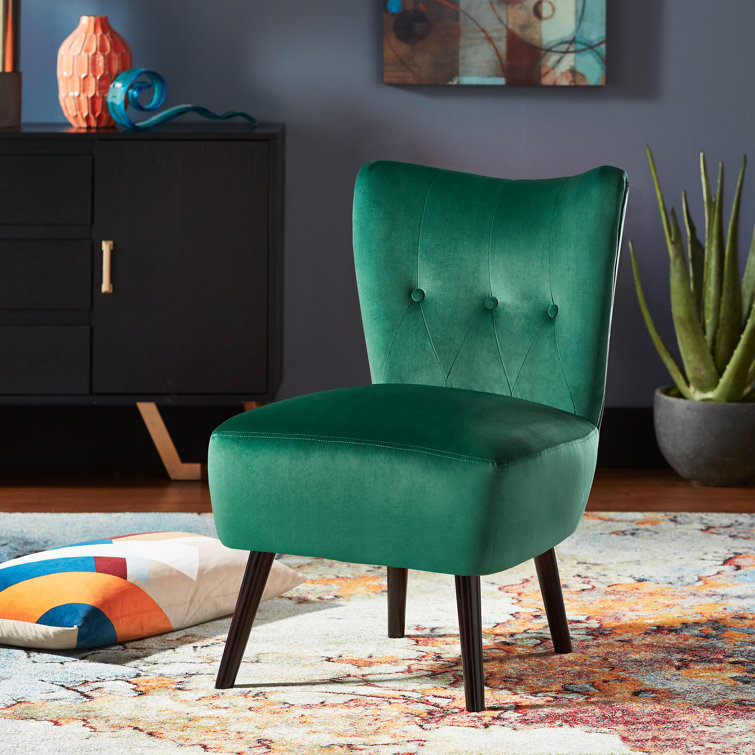 Della Upholstered Slipper Chair