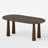 Wood Oval Dining Table Kitchen Table with Four Leg-647997795-647997806