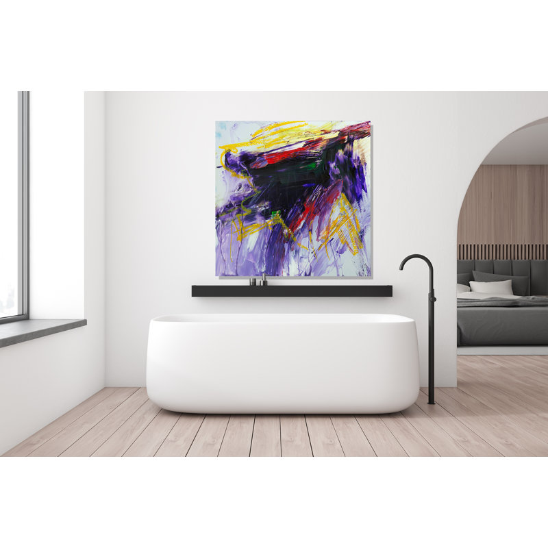 Calcite - Artist Enhanced Canvas Print, 48" H x 48" W x 1.5" D, Unframed Canvas