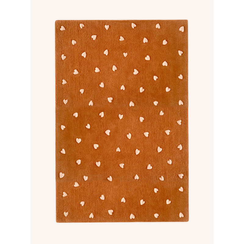 Rug Hearts, Rectangle 5'6.93" x 7'10.49"