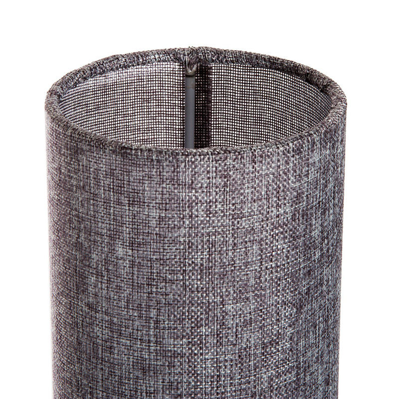 Chesapeake 120cm Column Floor Lamp, Grey