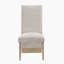 Ensemble de 2 chaises de salle à manger beige / naturel Stacey