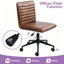 Chaise de bureau pivotante en similicuir-1052613559-1036810702