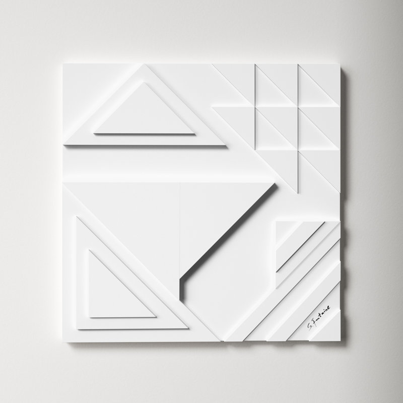Austere Angles II Wall Decor