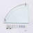 Dwynwen Triangle Glass Floating Shelf-1658565656