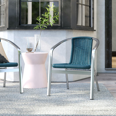 Herdon Outdoor Stacking Dining Armchair