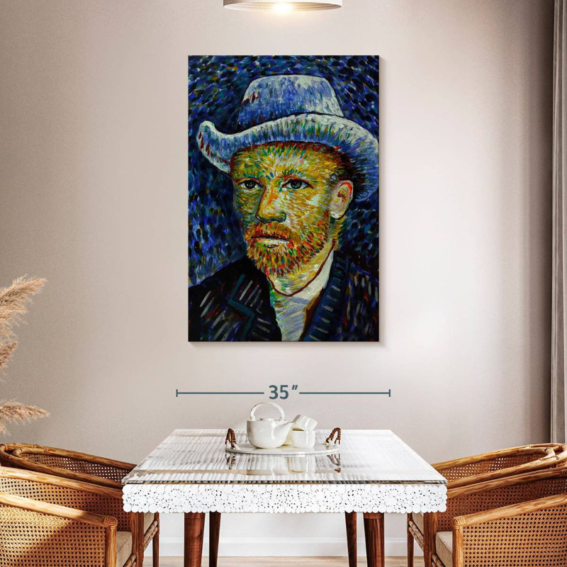 Portrait de Leisha Vincent Van Gogh, H 48 po x l 32 po