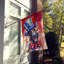 Drapeau patriotique de la maison américaine-112698631