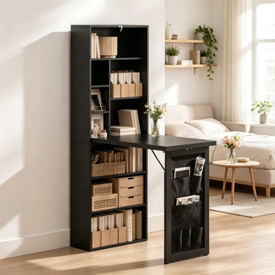 Foldable MDF Secretary Desk