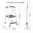 COSCO 2-Step Kitchen Stepper Adult Folding Step Stool, Kids Folding-988358145
