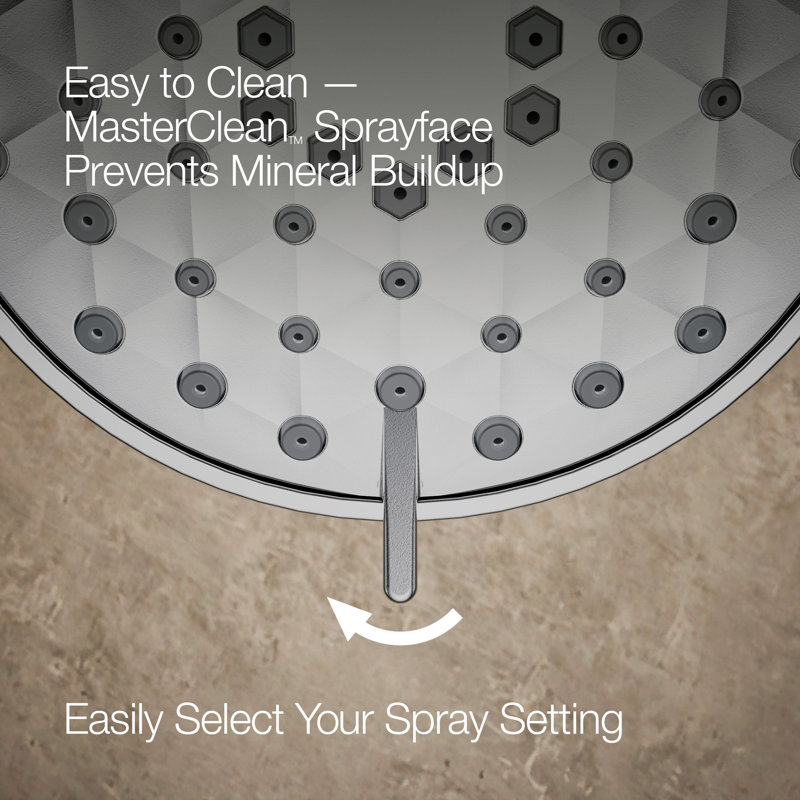 Remodel Rite-Temp Bath And Shower Trim Kit With 2.5 Gpm, Polished Chrome