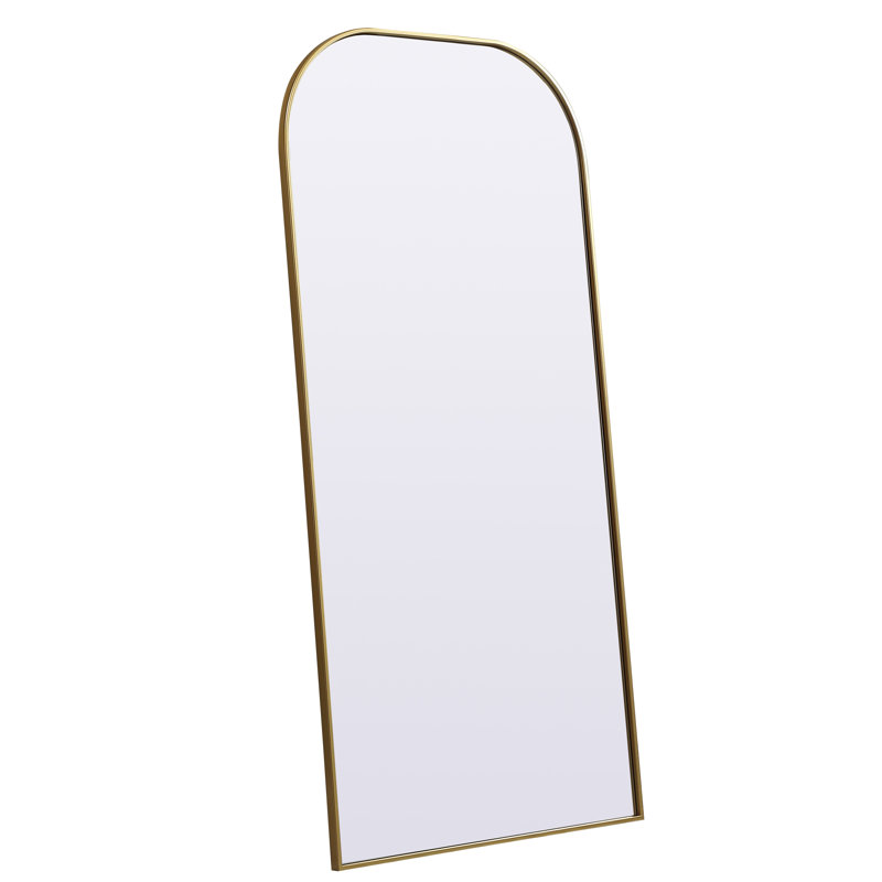 Miroir mural Sabine, 66 po x 32 po, Laiton