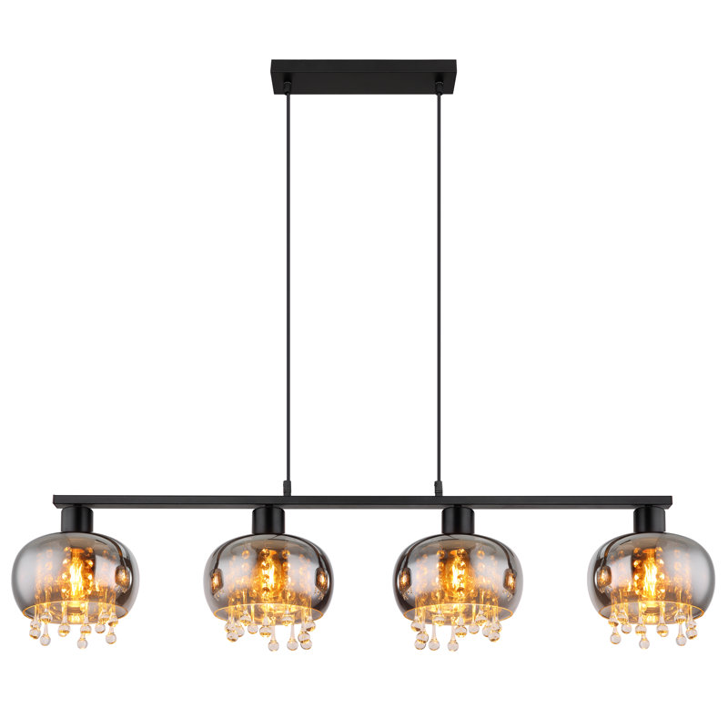 4 - Light Matte Black Pendant