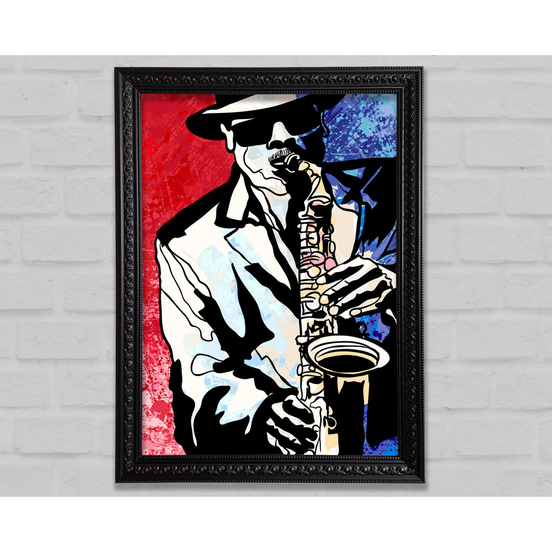 Saxaphone Blues - Drucken