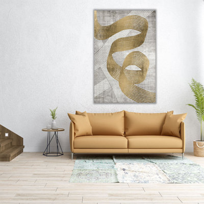 Golden Ribbon 1 - reproduction d'art sur toile