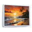 Caraibe Island Sunset III - reproduction sur toile-674641859-674906229