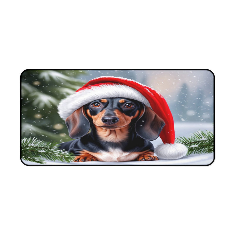 Polyester Desk Pad, 14.4x12.1