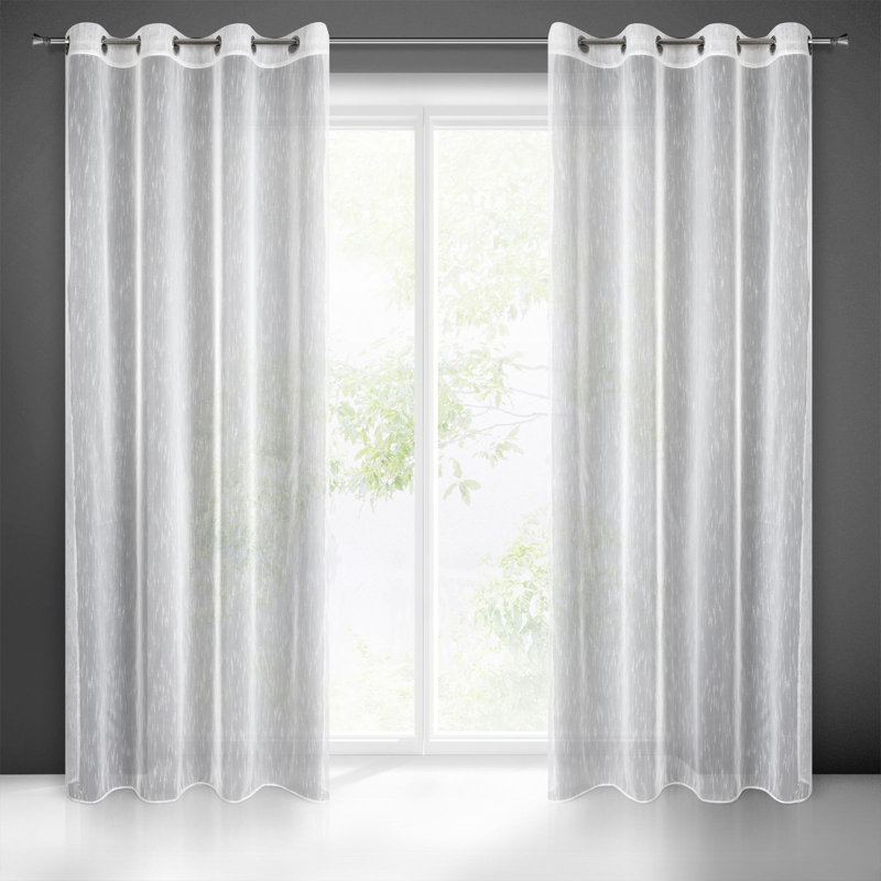 Karyne Sheer Curtain Single Panel