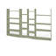 Pusch Ridge 224 cm H x 214 cm W Room Divider Bookcase-10551648