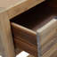Console en bois d'acacia massif 32,3 po x 13 po x 28,7 po