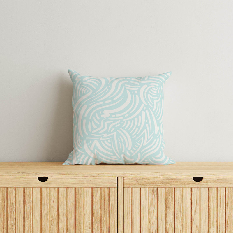 Coussin Cozy Swirl, H 18 po x l 18 po