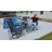 8pcs Outdoor Patio Dining Sets With Umbrella-100041322-100041323