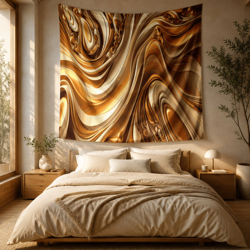 Tapisserie murale dégradée, 51 po x 60 po