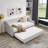 Upholstered Daybed, Daybed With Trundle Tufted Sofa Bed, With Button On Back And Copper Nail On Waved Shape Arms-1494634183-1494634176