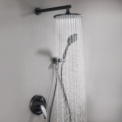 Système de douche complet avec valve brute
