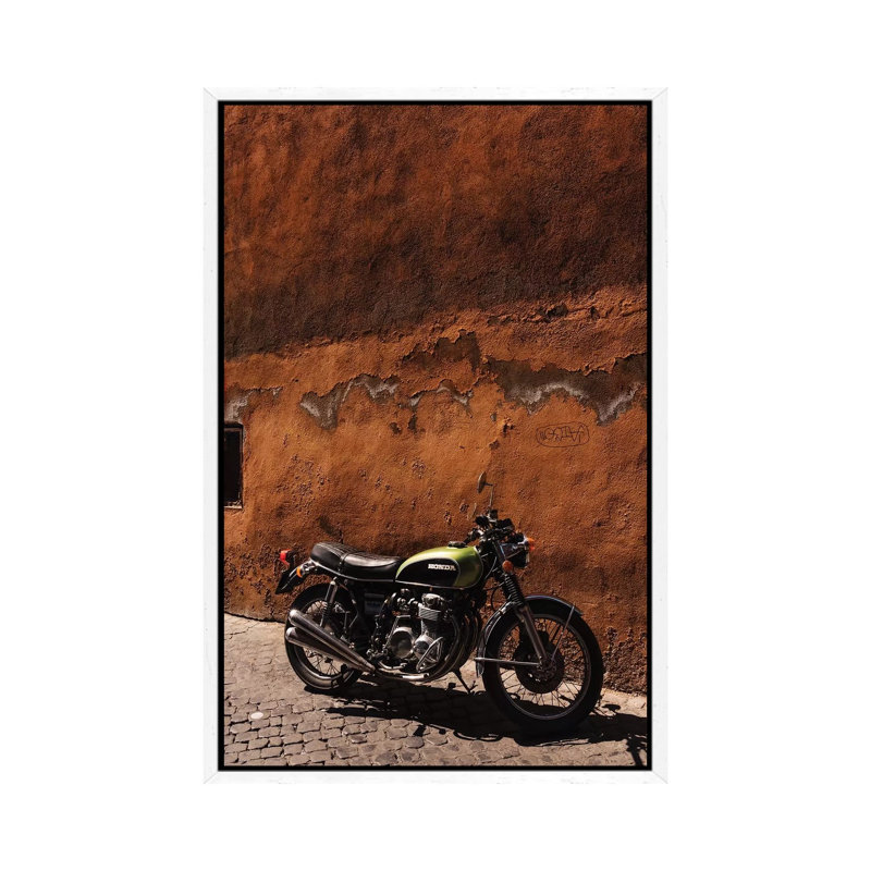 Roman Road V by Bethany Young - Print on Canvas, 66.04cm H x 45.72cm W x 3.81cm D, White Framed