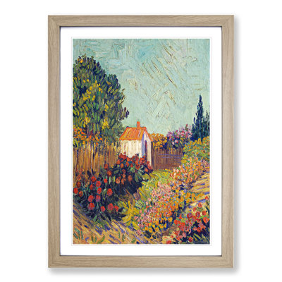 Landscape by Vincent Van Gogh - Picture Frame Painting