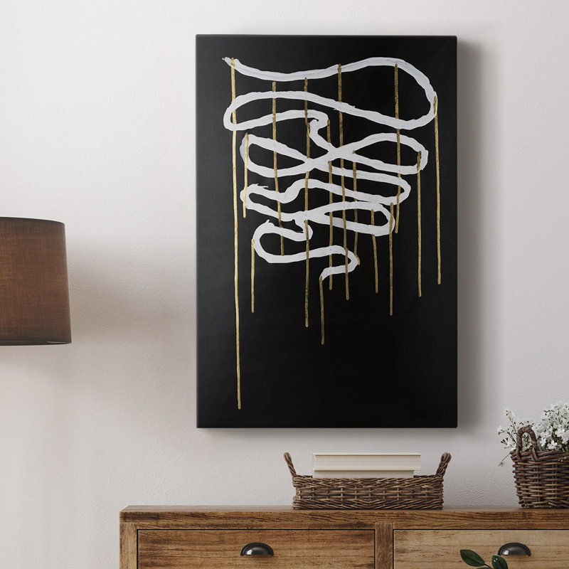 Weeping Ribbon II - galerie sur mesure, H 18 po x l 12 po
