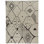 Flatweave Wool Geometric Area Rug in Beige