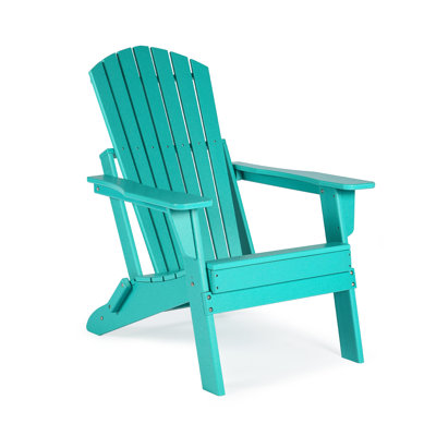 Anbut HDPE Folding Adirondack Chair