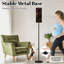 Lampe sur pied avec wagon-citrouille, lampe sur pied moderne à intensité variable avec télécommande, interrupteur au pied, ampoule, abat-jour, lampe de coin pour le salon, la chambre et le bureau