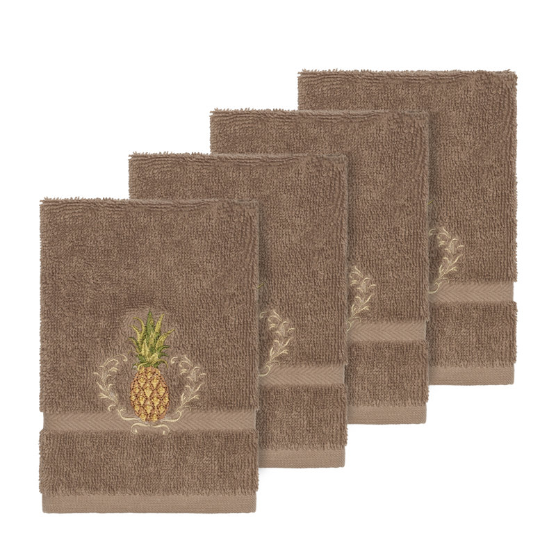 Welcome Turkish Cotton Washcloth, Latte