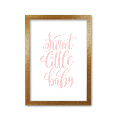Sweet Little Baby - Print