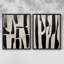 ABSTRACT Series DCXCII - Reproduction encadrée de qualité supérieure - prête à être accrochée - aucun clou requis - aucun clou requis-108030024-108030025