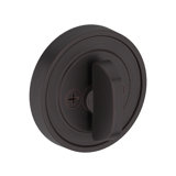 Recessed Round Deadbolt Patio Deadbolt in Polished Chrome